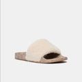 Coach Shoes | Coach Ulla Slides | Color: Cream/Tan | Size: 9