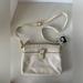 Giani Bernini Bags | Giani Bernini Off White Ivory Leather Cross Body Bag Purse Vintage New | Color: Cream/White | Size: Os