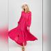 Free People Dresses | Free People Edie Maxi Plaid Dress | Color: Pink | Size: L