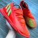 Adidas Shoes | Adidas Predator Edge .3 Indoor Soccer Shoes Youth Size 3.5 Neon Orange Green | Color: Green/Orange | Size: 3.5b