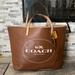 Coach Bags | Coach Saffiano Leather Tote | Color: Brown/Tan | Size: Os
