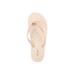 Michael Kors Shoes | Michael Kors Flip Flops Thongs Sandals White Light Pink Ballet 11 New | Color: Pink | Size: 11