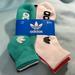 Adidas Underwear & Socks | Adidas Men’s Quarter Socks 6/Pack Multicolor | Color: Green/White | Size: Shoe Size 6-12