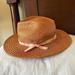 Anthropologie Accessories | Anthropologie Wyeth Woven Rancher Hat. Nwt | Color: Brown | Size: Os