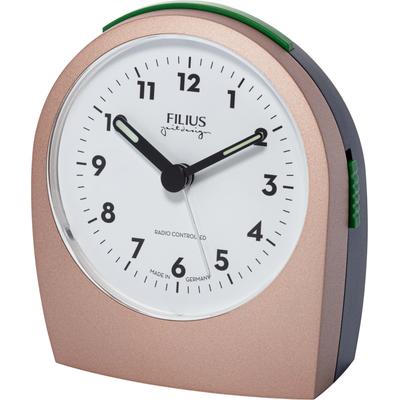 Funkwecker FILIUS ZEITDESIGN "0545-18" Wecker rosegold (roségoldfarben-grau)