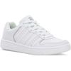 Sneaker K-SWISS "Court Palisades", Gr. 40, weiß (weiß, weiß), Leder, Leder, sportlich, Schuhe