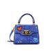 Dolce & Gabbana Leather Shoulder Bag: Blue Bags