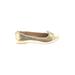 Cat & Jack Flats: Gold Shoes - Kids Girl's Size 3