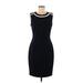 Tommy Hilfiger Casual Dress - Bodycon: Black Dresses - Women's Size 8