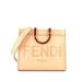 Fendi Leather Tote Bag: Pink Bags