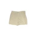 Sonoma Goods for Life Khaki Shorts: Tan Solid Bottoms - Women's Size 4