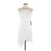 As U Wish Casual Dress: White Dresses - Women's Size Medium