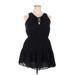 Universal Thread Casual Dress - DropWaist: Black Dresses - Women's Size 2X-Large