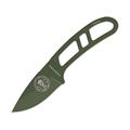 Esee Candiru Fixed Blade Knife w/Kit2inDrop PointOD Green1095 Carbon SteelSkeletonized Handle CAN-OD-KIT