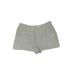 Nike Athletic Shorts: Gray Solid Activewear - Women's Size 3X