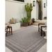 45 x 27 x 0.25 in Indoor/Outdoor Area Rug - Amber Lewis x Loloi Indoor/Outdoor Topanga Natural/Teal Area Rug, | 45 H x 27 W x 0.25 D in | Wayfair