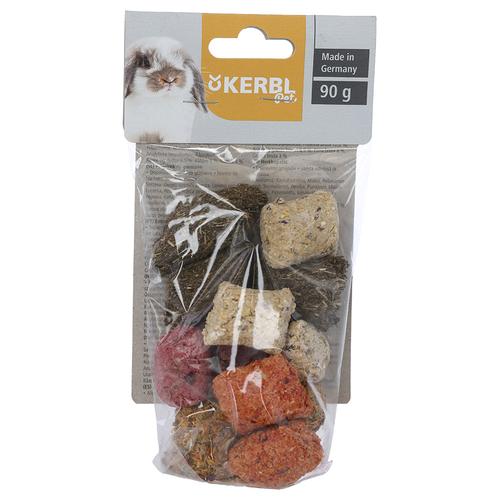 5x ca.90g Kerbl Pet Native Snacks Gourmethäppchen Kleintier