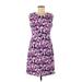 Lands' End Casual Dress - Shift: Purple Hearts Dresses - New - Women's Size 6 Petite