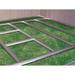 Arrow Floor Frame Kit for Classic Sheds 10x4,6,7,8,9,10 & Select Sheds 10x4,6,7,8 ft. - 9.8 x 6.3 x 0.1 ft