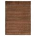 ECARPETGALLERY Hand-knotted Finest Khal Mohammadi Brown Wool Rug - 4'11 x 6'4