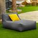 Arlmont & Co. Stephonie Outdoor Chaise Lounge | 28 H x 68 W x 40 D in | Wayfair 239BBF536B924CE3902278686CF50DEB