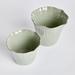 Birch Lane™ Marcel Handmade Ceramic Pot Planter Ceramic in Green | 6 H x 6.5 W x 6.75 D in | Wayfair 791067AC95FB4420A8D10DEC8E798568