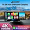 Jansite 10 26 Zoll Dash Cam Rückfahr kamera Carplay & Android Auto Smart Player mit Sprach steuerung