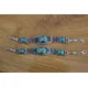 BR041 Nepal Indian Fashion Women Bracelets Tibetan Copper Lapis Turquoises Colorful Stone Clasp Cuff