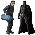 MAFEX NO.015 & 017 Batman The Dark Night The Joker PVC Action Figure Collectible Model Toy 15cm