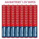 AA Battery 100% Original 2023 Brand New High-quality 1.5V 9800mAh Rechargeable AA Battery Alkaline