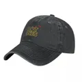 Chapeau de cowboy avec logo Hot Ones pour hommes et femmes icône streetwear chapeau personnalisé