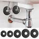 1PC Self-Adhesive Faucet Air Conditioning Pipe Decorative Cover ABS Water Pipe Wall Covers Bathroom
