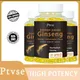 Korean Red Panax Ginseng Capsules Ginseng Root Extract Supports Energy Strength Vigor Performance