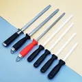 1pcs 6"/8"/10"/12" knife sharpener Sharpening Ceramic Rod ABS Handle Honing Knife Sharpener for