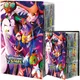 9 Pocket Cards Album Holder Cartoon 432 Card Anime Map Game Collection Binder Book Folder Top Toys