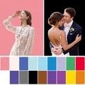Arrière-plan de Photographie de Couleur Unie Couleurs Morandi Blanc Rose Bleu Accessoires de