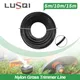 LUSQI 5M/10M/15M Trimmer line Serration Garden Mowing rope Brushcutter Cutting Rope Long Circle Roll
