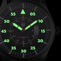 Top Men'S Watch Minimalist Canvas Luminous Watch Military Men'S Quartz Military Watch Black Dial