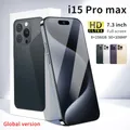 New i15promax smartphone 7.3 "8+256GB HD gaming super fast cheap and easy to use the most favorite