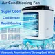 Mini Atomizing Cooling Fan Desktop Atomizing Spray Fan Portable Humidification Air Conditioning