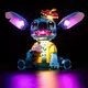 Hprosper-Lumière LED pour lampe décorative Disney Stitch boîte à piles blocs de construction Lego