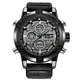 XINEW-Montre d'affaires chronographe pour homme Nylon Alarme Mouvement multifonction Original