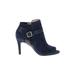 Marc Fisher Ankle Boots: Blue Shoes - Women's Size 8