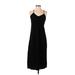 Old Navy Casual Dress - Slip dress: Black Solid Dresses - Women's Size X-Small Petite