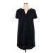 Tahari Casual Dress - Shift: Black Solid Dresses - Women's Size X-Large