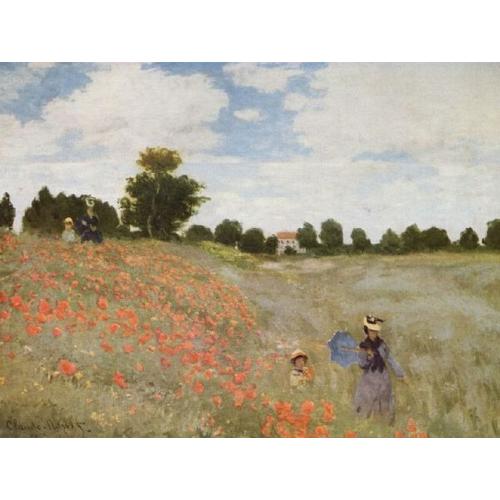 Claude Monet - Mohnblumen - 500 Teile (Puzzle) - Lais Systeme