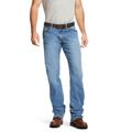 Ariat Men's Rebar M4 Relaxed Durastretch Edge Bootcut Jean (Size 38-34) Blue Haze, Cotton,Polyester,Spandex