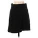 H&M Casual Skirt: Black Solid Bottoms - Women's Size Small