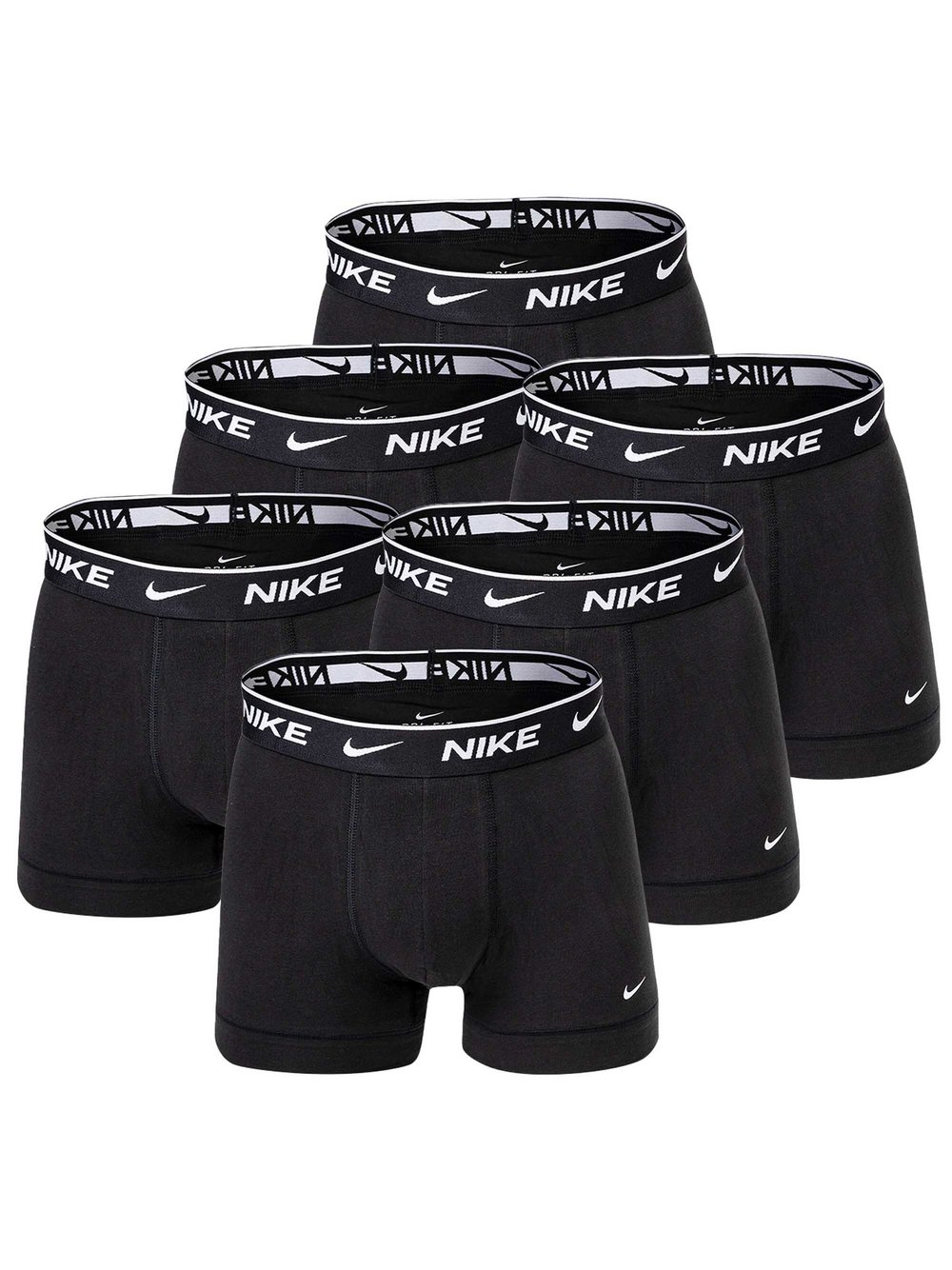 Nike Boxershort 6er Pack Herren schwarz, M Image