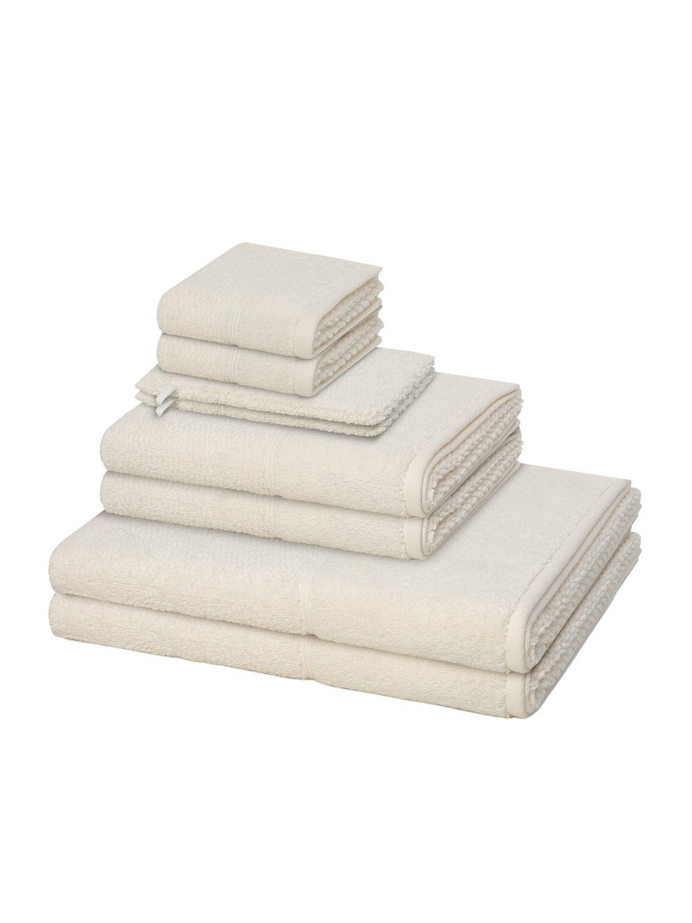 Möve Handtuchset 8-teilig Damen beige, ONE SIZE Image